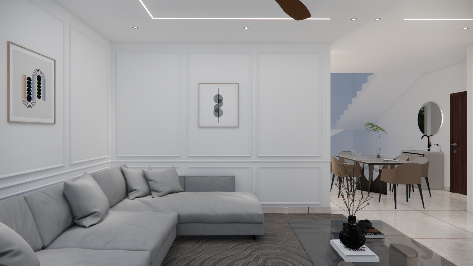 Living And Dining View