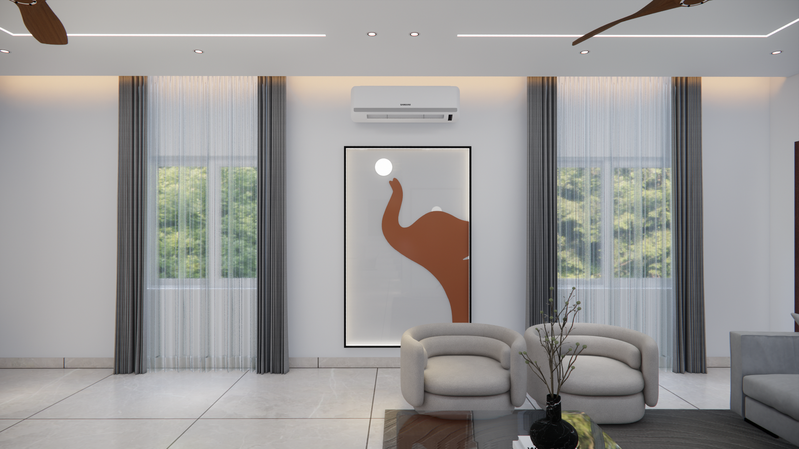Boppana Luxury Villa Interior Design Vijayawada